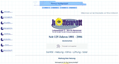 Desktop Screenshot of hottenrott.de